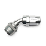 Quick Click Female Hose End -AN - 45°