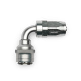 Quick Click Female Hose End -AN - 90°