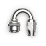 Quick Click Female PTFE Hose End -AN - 180°