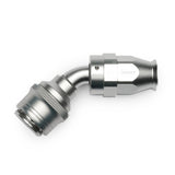 Quick Click Female PTFE Hose End -AN - 45°