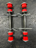 (Type 3) Straight Link Quick Disconnect Sway Bar Links For Trucks, SUV's and More.