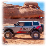 Turn Offroad 21-26 Ford Bronco Hard Top (4Dr) White/Badge Delete & Black Foam Headliner/Wiper & Defr