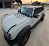 Stealth Clear American Flag Hood Overlay - 2021+ Bronco