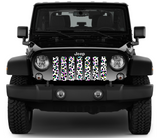 Platinum 90's Leopard Print Grille Insert