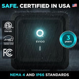 EVIQO Level 2 EV Charger, 48A (11.5kW), 240V, NEMA 14-50 Plug-in, J1772 for Non-Tesla EVs