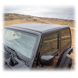 Turn Offroad 2007-2018 Jeep JK 2 Door Fastback Hardtop 2 Piece Primer (Paintable)