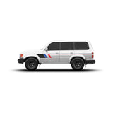 80 Series Land Cruiser Checkered Stripe Kit