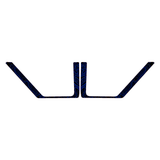 Topo Rear Door Net Trim Overlay Kit (Printed Series) - 2021+ Bronco