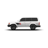 80 Series Land Cruiser Checkered Stripe Kit