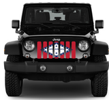 Arkansas State Flag Grille Insert