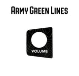 Topographic Volume Button Trim Cover - 2024+ Land Cruiser