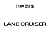 "Land Cruiser" Topographic Rear Tailgate Emblem Overlays - 2024+ Land Cruiser