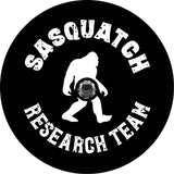 Bigfoot Research Team Black Spare Tire Cover