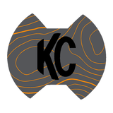 KC HiLITES 6" SlimLite LED Cover Topo Overlays - Universal