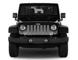 Alabama Houndstooth Grille Insert