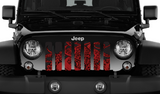 Black & Red Octopus Grille Insert