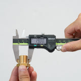 1/4" FPT x 1/4" FPT Brass Bulkhead