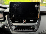 Climate Control Accent Trim Fits 2023-2024 Toyota GR Corolla