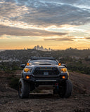 2016-2023 Tacoma Apex Pro Style Grille with LED Light Bar & Raptor Lights by YotaTribe
