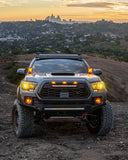 2016-2023 Tacoma Apex Pro Style Grille with LED Light Bar & Raptor Lights by YotaTribe