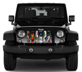 Calavera Sugar Skull Grille Insert