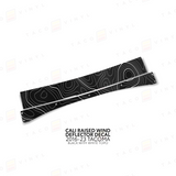 Cali Raised Wind Deflector Decal