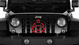 Celtic Knot - Firecracker Red Grille Insert
