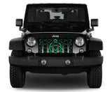 Celtic Knot Green Grille Insert