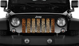 Cheetah Print Grille Insert