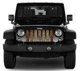 Cheetah Print Grille Insert