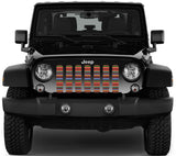 Cheetah Print Serape Grille Insert