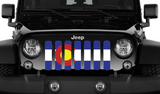 Colorado State Flag Grille Insert