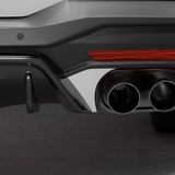 2024-Current Ford Mustang Quad Tip Exhaust Cutout Template