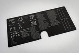 Acrylic Laser Series Fuse Box Lid Label Plate - 2021-2026 Bronco