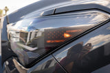 Distressed American Flag Front Sidemarker Overlays - 2024+ Tacoma / 2025+ 4Runner