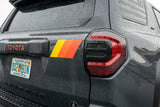 Heritage Retro TRD Style Liftgate Stripes - 2025+ 4Runner