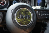 Topographic Steering Wheel Overlays - 2018+ Wrangler JL / Gladiator JT