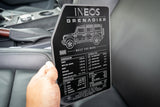 Spec Plate for Cargo Door - 2024+ Grenadier Station Wagon