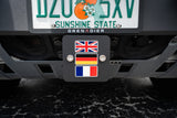 Rear Hitch Cover with Red Lambda - 2024+ Grenadier / Quartermaster