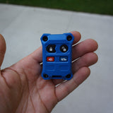 Injection Fob IF033 (Ford 4 Button) - BLUE