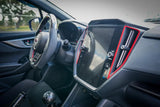 Center AC Vent Outline Overlays fits 2022+ Subaru WRX