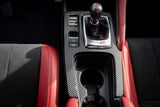 3D Carbon Fiber Manual Shifter Trim Overlay - 2023+ Integra 6MT / 2022+ Civic 6MT