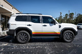 American Flag Rear Window Overlays - 2024+ Land Cruiser