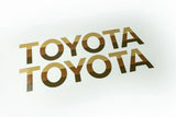 TOYOTA Front Grille Emblem Kit - 2024+ Land Cruiser / 07-14 FJ Cruiser