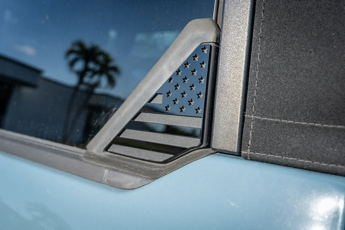 Acrylic Rear Triangle Flags - 2021+ Bronco – Overland Expedition Outfitters