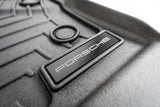 Porsche Logo Emblem for Weathertech All Weather Floor Mats (Single) - Porsche 911 Cayman Cayenne Boxter Macan Taycan