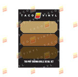 Taco Vinyl Pro Grille Decals