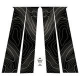 Topographic B Pillar Overlays - 2024+ Tacoma Double Cab / 2025+ 4Runner