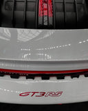"GT3 RS" Rear Bumper Vinyl Logo Decal Emblem for Porsche Vehicles (992)