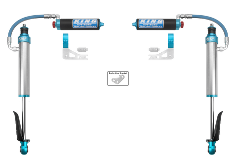King Shocks - 25001-416A - 2024+ Toyota Land Cruiser 250/Lexus GX550 2.5 Rear Shocks w Adjusters